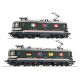 71415 - Set elektrických lokomotiv dvojité trakce Re 10/10 SBB-CFF, DCC, zvuk