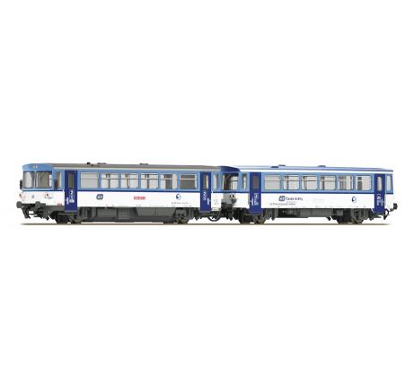 7790004 - Motorový vůz 810 472-1 s vlečným vozem BDtax ČD, DCC, zvuk