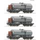 6600062 - Třídílný set 4-osých kotlových vozů DRG