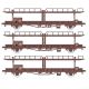 97165 - Set tří vozů vůz Npp/Leks ČD Škoda a.a.s