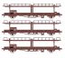 97160 - Set tří vozů vůz Npp/Leks - ČSD Škoda a.a.s.