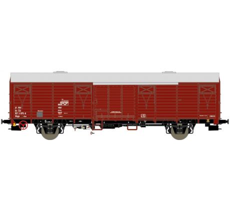EX23042 - Dvoudílný set 2-osých krytých vozů Gbgs/Zts ČD