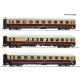 6200122 - Set 3 - Tři vozy rychlíku „Rheingold“ AKE-Eisenbahntouristik