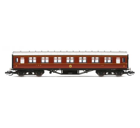 4008 - 4.osý rychlíkový vůz 3. třídy LMS