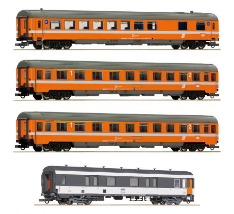 6200077 - „Arlberg-Express“ se čtyřmi rychlíkovými vozy SNCF a ÖBB - set 1