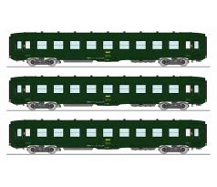 VB-405 - Ser tří 4-osých lehátkových vozů 2. třídy DEV AO B9c9 SNCF