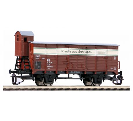 47762 - 2. osý zavřený vůz G02 DR "Plaste aus Schkopau"