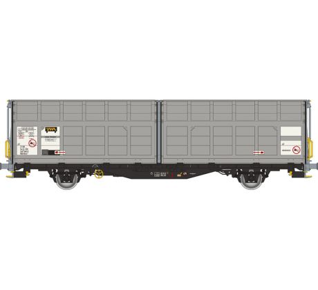 245060 - 2. osý uzavřený vůz s posuvnými bočnicemi Hbbillns ČD Cargo