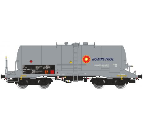 788030 - 4. osý kotlový vůz Zaes "ROMPETROL" ČD