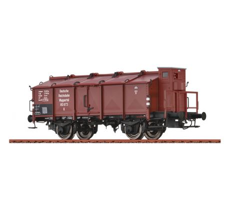 50777 - 2. osý vůz na sypké hmoty s klapkami K Wuppertal 80 873 DRG