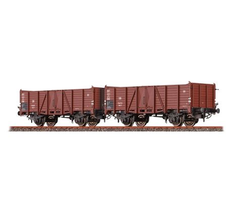 48450 - Set dvou otevřených vozů Om21 DB