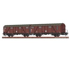 51298 - Dvoudílný čtyřosý zavřený nákladní vůz Hrs-vz332 DB