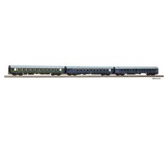 28319 - Set lehátkových a lůžkových vozů rychlíků Istropolitan/Dukla ČSD