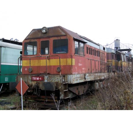 52104 - Motorová lokomotiva 720 141-1 ČSD, DCC, zvuk