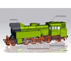 50762 - Parní lokomotiva TKt48 PKP, DCC, zvuk