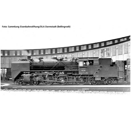 50708 - Parní lokomotiva BR 62 001 DRG, DCC, zvuk