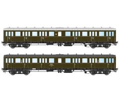 20.251.98 - 4-osý oddílový vůz C12c PKP - STAVEBNICE