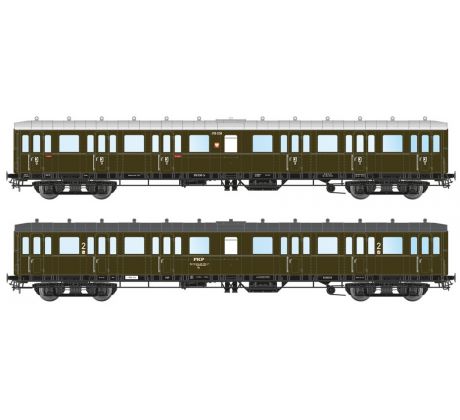 20.251.98 - 4-osý oddílový vůz C12c PKP - STAVEBNICE