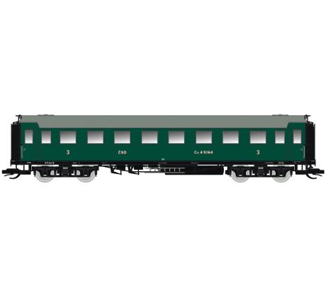 120189 - 4-osý rychlíkový vůz Ca 4-5164 ČSD