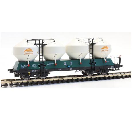 96400005 - 4. osý vůz na sypké látky Uacs CZ-VAVT Vápenka Vitošov, II. provozní číslo