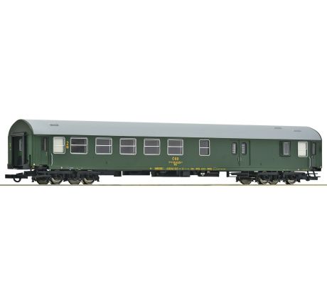 6200171 - 4-osý rychlíkový osobní vůz se zavazadlovým oddílem BDa ČSD