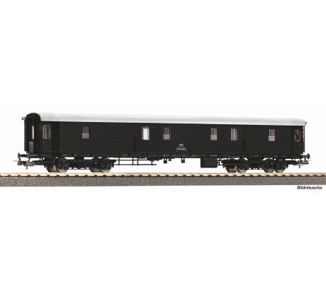 24564 - 4-osý zavazadlový vůz Daú MÁV