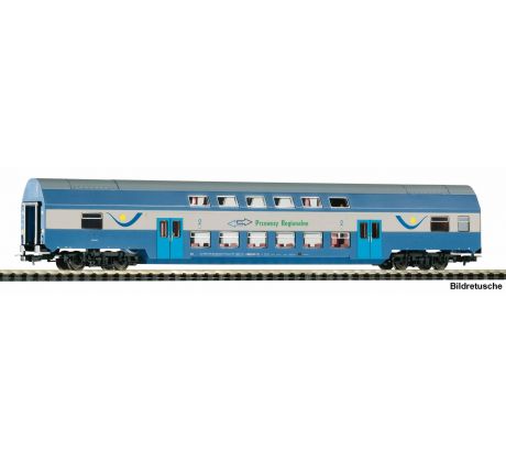 53108 - 4. osý patrový vůz Bmnopuz PR (Przewozy Regionalne)