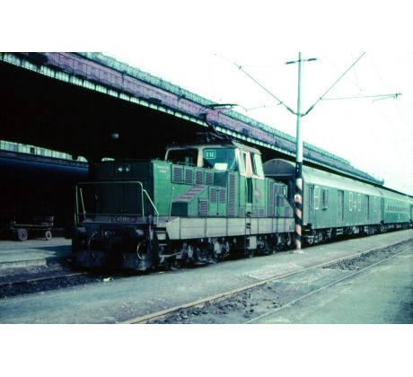 458020 - Elektrická stejnosměrná lokomotiva E 458.0020 ČSD