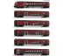 6200178 - 6-dílný set rychlíkových vozů Railjet ÖBB - set 1