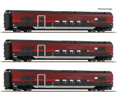6200179 - 3-dílný doplňkový set rychlíkových vozů Railjet ÖBB - set 2