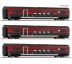 6200179 - 3-dílný doplňkový set rychlíkových vozů Railjet ÖBB - set 2