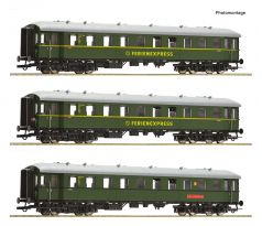 6200235 - Třídílný set osobních vozů "Ferienexpress" DB