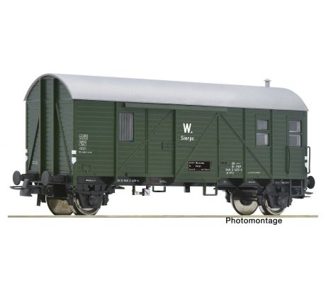 6600278 - 2. osý služební vůz pro nákladní vlaky .U (Ft) PKP