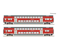 6200249 - set patrových vozů 2. třídy DBpza DB