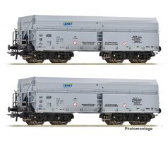 6600328 - Set samovýsypných vozů Fals, pronajatá společností CEMET S.A. Pol-Miedz Trans