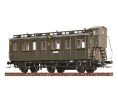 45494 - 3-osý oddílový vůz typu C3tr DRG