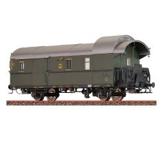 45828 - 2-osý jednotný přípojný vůz Pwiel-29 DRG