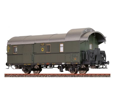 45828 - 2-osý jednotný přípojný vůz Pwiel-29 DRG