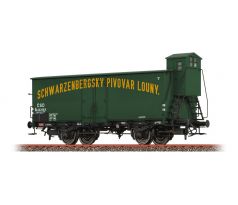 51212 - 2-osý vůz na přepravu piva Gb "Schwarzenberský Pivovar Louny" ČSD