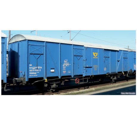 77095 - 2-osý poštovní vůz Gbkkqs 116.0 Česká Pošta ČD
