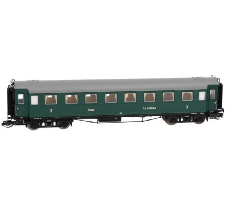 120189 - 4-osý rychlíkový vůz Ca 4-5164 ČSD