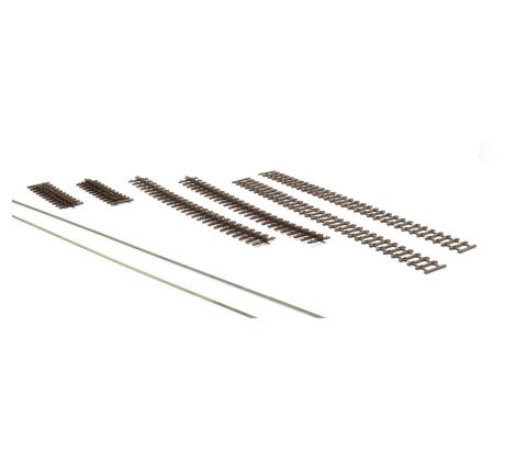 4245027 - Nájezd pro ozubnicovou kolej H0m (stavebnice), L = 1000