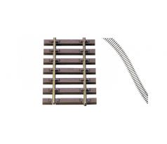 85125 - Flexi kolej z dřevěných pražců, délka 890 mm, 1 kus