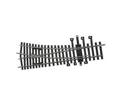 82321 - Pravá výhybka 15°, délka rovné koleje 185 mm