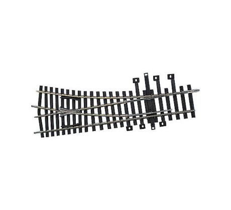 82321 - Pravá výhybka 15°, délka rovné koleje 185 mm