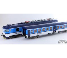 560004 - Elektrický vůz 560.007 + vložený vůz 060.015 ČD