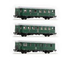 260052 - 5-dílná sada osobních vozů "Rybák" ČSD, DCC, osvětlení