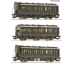 6200254 - Set tří oddílových vozů DRG