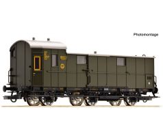 6200256 - Třínápravový zavazadlový vůz typu Pw3 pr99a DRG