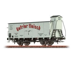 51213 - 2. osý krytý chladicí vůz na přepravu masa "Gefrierfleisch Hamburg Altona" DRG